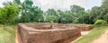 View at the ruins of Monastery 4 in Lalitgiri Buddhist complex - India,Odisha Royalty Free Stock Photo