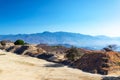 Ruins and Hills Royalty Free Stock Photo