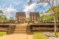 View at the ruins of Palace of King Parakramabahu in Polonnaruwa - Sri Lanka