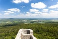 view from ruins of Radyne Castle, Czech Republic