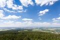 view from ruins of Radyne Castle, Czech Republic