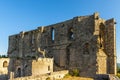 View of the ruins of the Saint-FÃÂ©lix de Montceau Abbey, in HÃÂ©rault, near SÃÂ¨te.