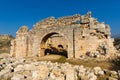 Ruins of Small baths in Tlos, Turkey. Royalty Free Stock Photo