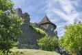 View of ruins of The Somosko Castle Somoska Castle, Slovakia Royalty Free Stock Photo
