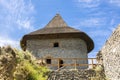 View of ruins and tower of The Somosko Castle Somoska Castle Royalty Free Stock Photo