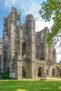 View at the ruis of Cloister in Villers la Ville Abbey in Belgium