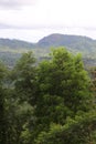 View of Rural Agricultural and landscape of Sukabumi, West Java Indonesia