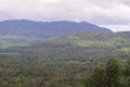 View of Rural Agricultural and landscape of Sukabumi, West Java Indonesia