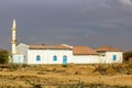 View of a rural mosque in Somalila Royalty Free Stock Photo