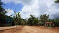 View of rural road in countryside of peninsula SamanÃÂ¡