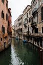 View of the rustic architecture of Venice - Italy Royalty Free Stock Photo