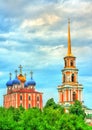 View of Ryazan Kremlin in Russia Royalty Free Stock Photo
