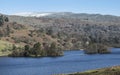 View of Rydal Water in the Lake District, Cumbria, England.