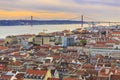 Cityview from Lisbon Royalty Free Stock Photo