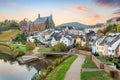 View of Saarburg, Germany Royalty Free Stock Photo