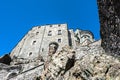 View of the Sacra di San Michele, Turin, Italy