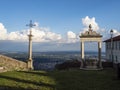 View of the Sacro Monte pilgrimage trail
