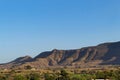 View of Sahyadri hills near Saswad, Pune, Maharashtra