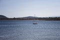 View of a sailboat yacht, Aegean sea