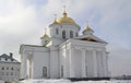 View of the Saint Alexius of Rome Church, Blagoveschensky monastery. Nizhny Novgorod, Russia. Royalty Free Stock Photo