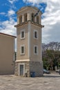 View of Saint Andrew Church, the largest church in Greece, Patras, Peloponnese, Greece