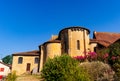 The Saint-BarthÃÂ©lemy collegiate church of Pimbo Royalty Free Stock Photo