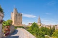 View of the Saint-Emilion, France