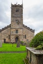 View of the Saint Mary Church, Kirkby Lonsdale, Cumbria, England