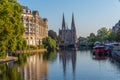 View of Saint Paul's church in Strasbourg, France Royalty Free Stock Photo