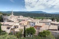 View of Saint Saturnin d Apt, Provence Royalty Free Stock Photo