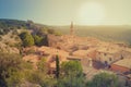 View of Saint Saturnin d Apt, Provence, France Royalty Free Stock Photo