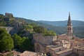 View of Saint Saturnin d Apt, Provence, France Royalty Free Stock Photo