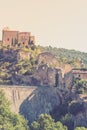 View of Saint Saturnin les Apt, Provence, France Royalty Free Stock Photo