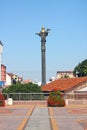 View of the Saint Sofia Monument in Sofia. Bulgaria. Royalty Free Stock Photo