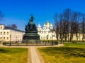 Saint Sophia Cathedral, Veliky Novgorod, Russia Royalty Free Stock Photo