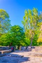 View of the Saint Stephen's Green park in Dublin, Ireland Royalty Free Stock Photo