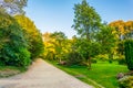 View of the Saint Stephen's Green park in Dublin, Ireland Royalty Free Stock Photo