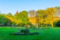 View of the Saint Stephen's Green park in Dublin, Ireland Royalty Free Stock Photo