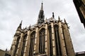 A view of Sainte Chappell in Paris Royalty Free Stock Photo