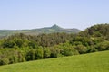 View of Salgo castle in Hungary Royalty Free Stock Photo