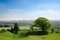 View Of Salisbury From Old Sarum.