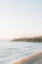 View of Salt Creek Beach and cliffs, in Dana Point, Orange County, California Royalty Free Stock Photo