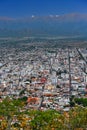 Salta skyline and the Andes Royalty Free Stock Photo