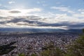 View of Salta from San Bernardo Royalty Free Stock Photo