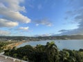 A view of the Samana bay, the town of Samana, Dominican Republic, 2024 Royalty Free Stock Photo