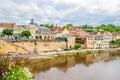 View at the samll town Le Bugue in France