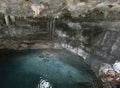 view of Samula Cenote in Valladolid