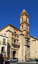 View of San Augustin Church, Antequera, Spain.