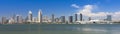 A View of San Diego Bay and Downtown Royalty Free Stock Photo