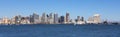 A View of San Diego Bay and Downtown Royalty Free Stock Photo